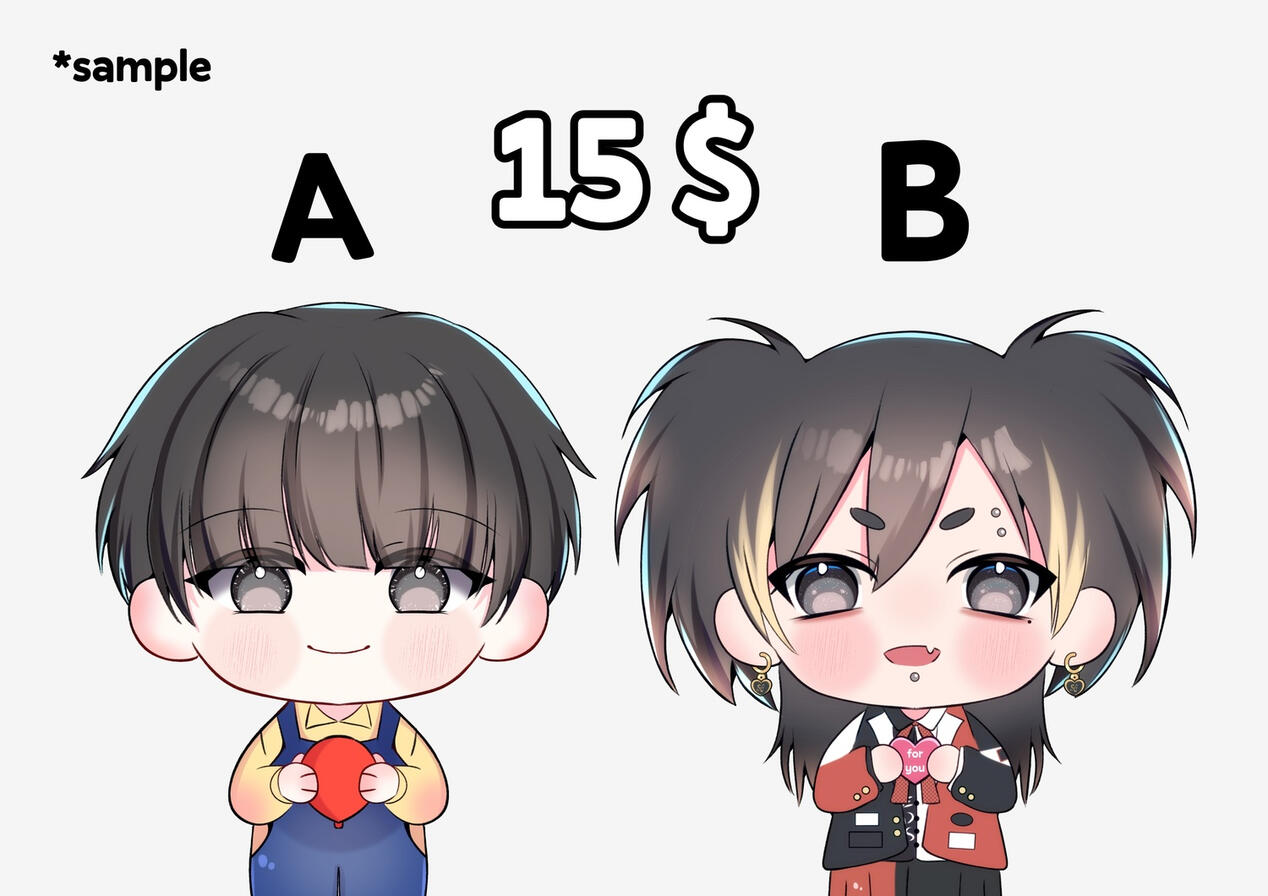 An additional fee will apply if the client requests a modification to the object held by the character.